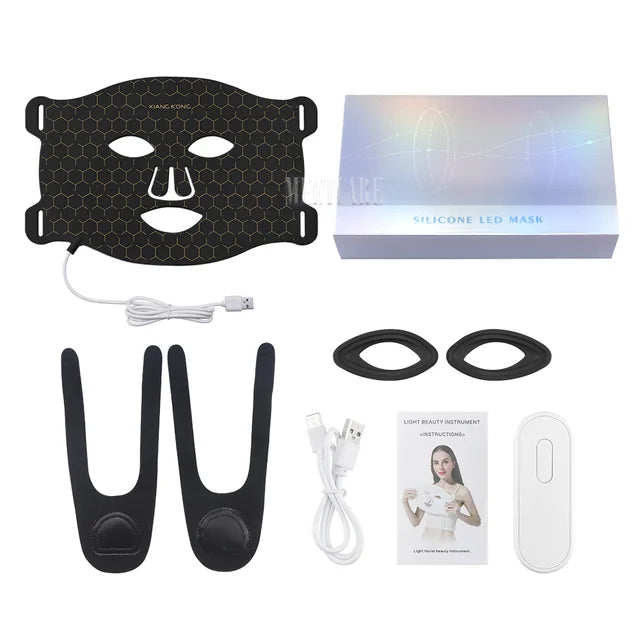 RadiantGlow LED Facial Mask