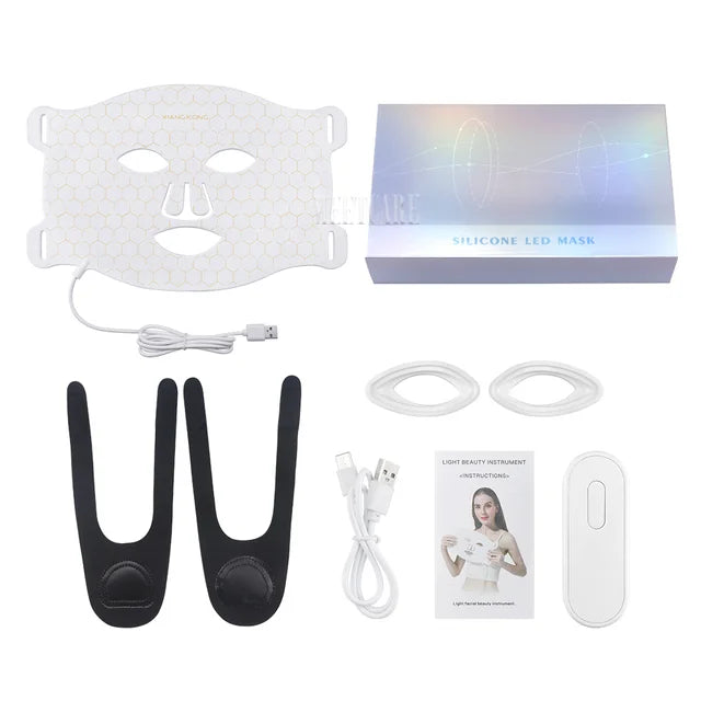 RadiantGlow LED Facial Mask