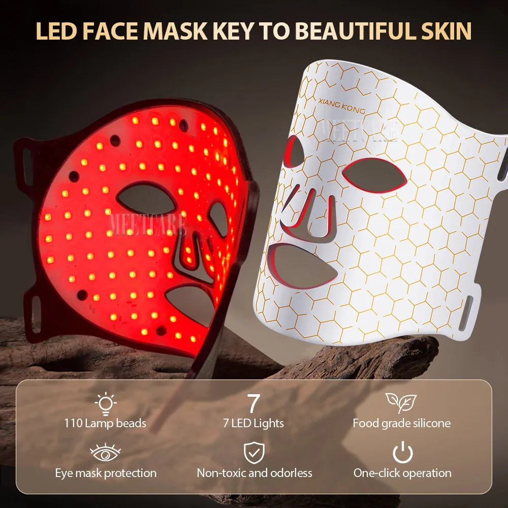 RadiantGlow LED Facial Mask